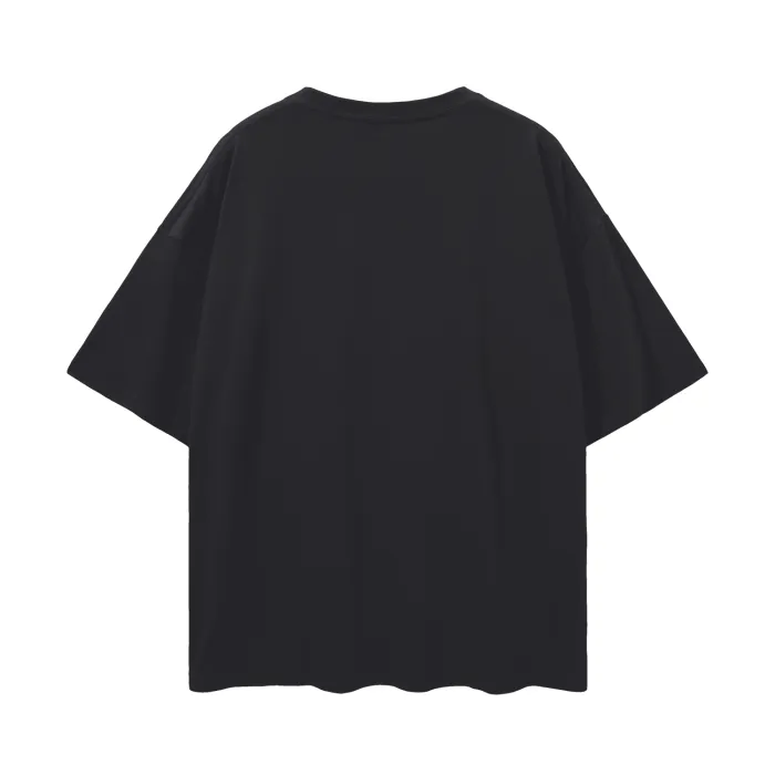 Chronic Illness Warrior & Queer Graphic Tee Mental Health Awareness Oversize Deep Drop Shoulder Tee - 190 GSM