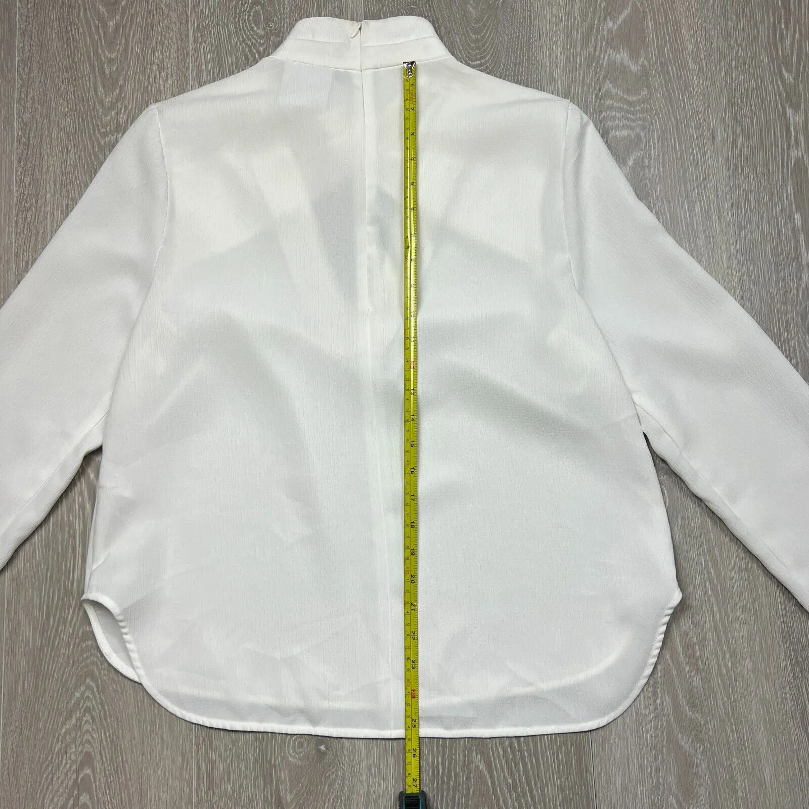 C/MEO COLLECTIVE White Long Sleeve Shirt Size L