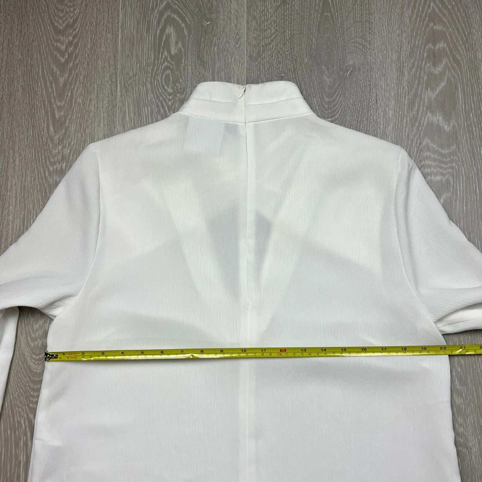C/MEO COLLECTIVE White Long Sleeve Shirt Size L