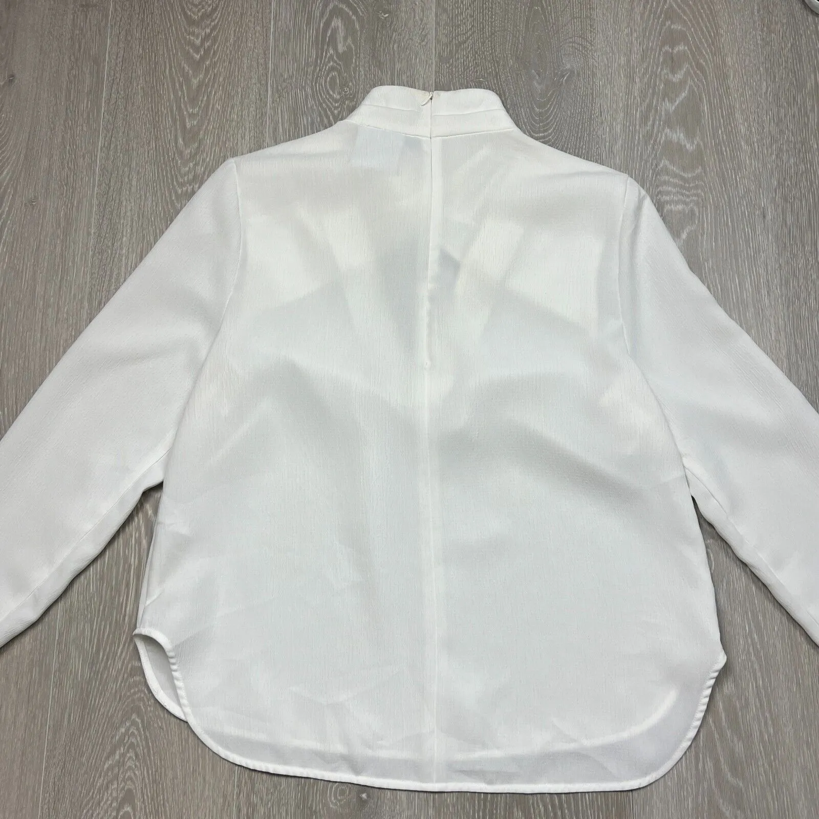 C/MEO COLLECTIVE White Long Sleeve Shirt Size L