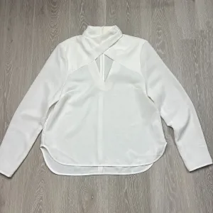 C/MEO COLLECTIVE White Long Sleeve Shirt Size L