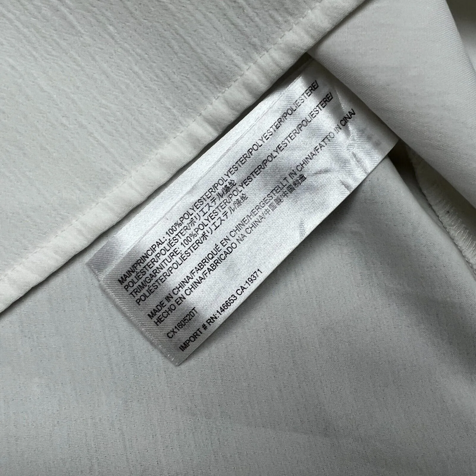 C/MEO COLLECTIVE White Long Sleeve Shirt Size L