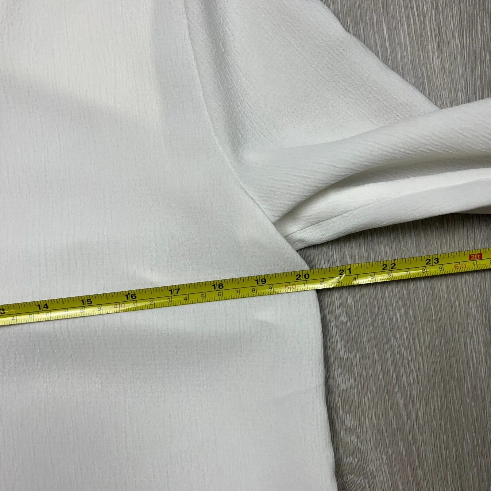 C/MEO COLLECTIVE White Long Sleeve Shirt Size L