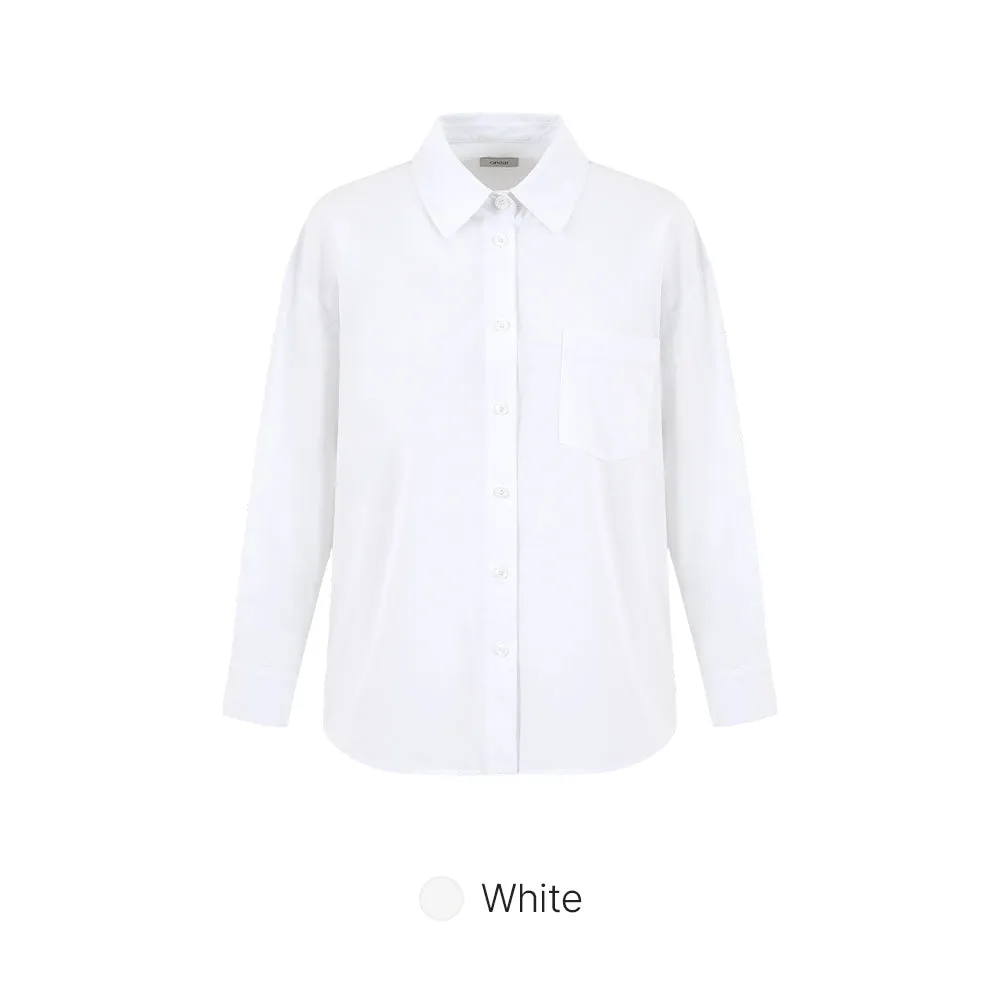Comfort Fresh Oversized Long Sleeve Shirt