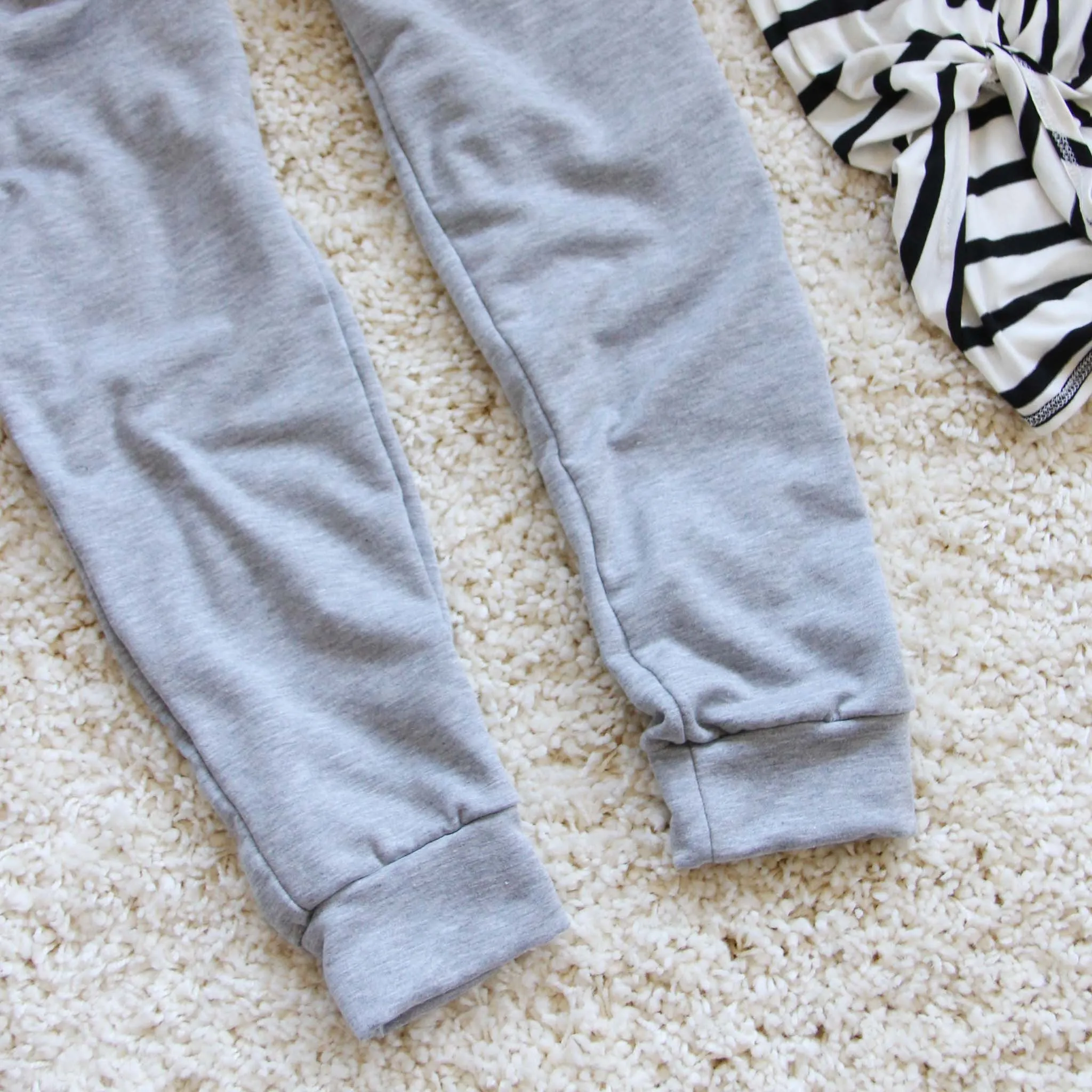 Cool Girl Joggers in Gray