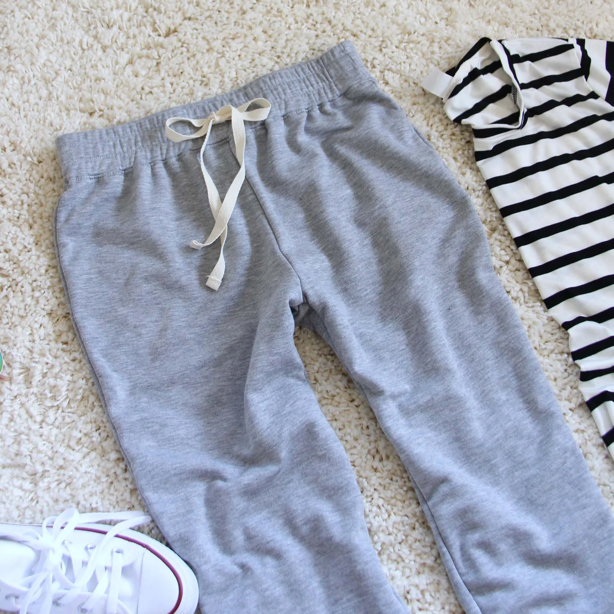 Cool Girl Joggers in Gray