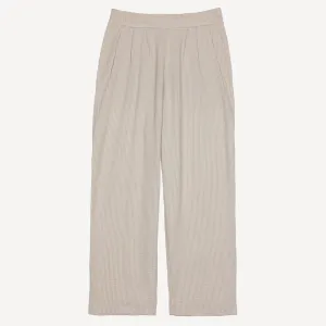 Cool Knit Seersucker Pants - Pumice Stone / White Stripe