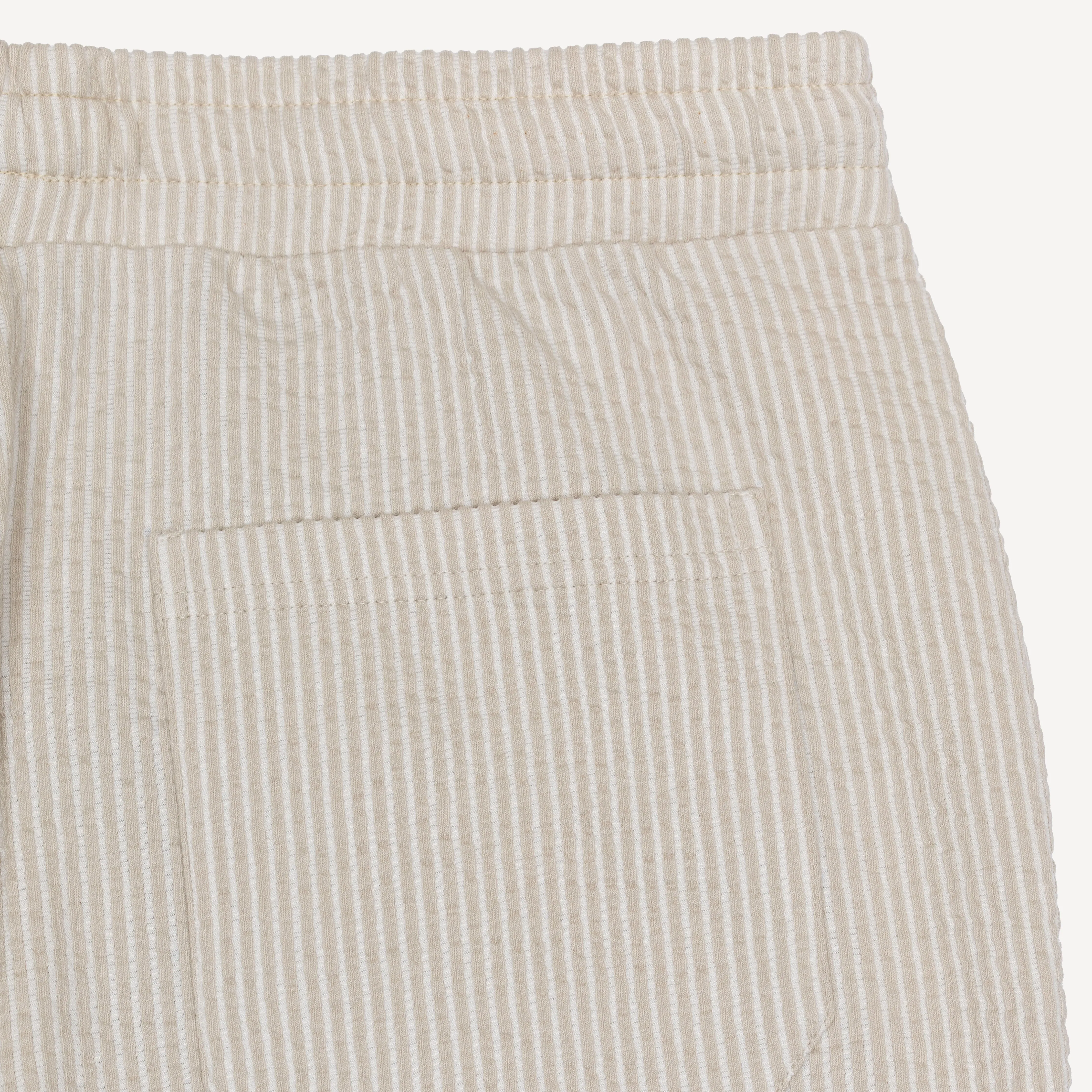 Cool Knit Seersucker Pants - Pumice Stone / White Stripe
