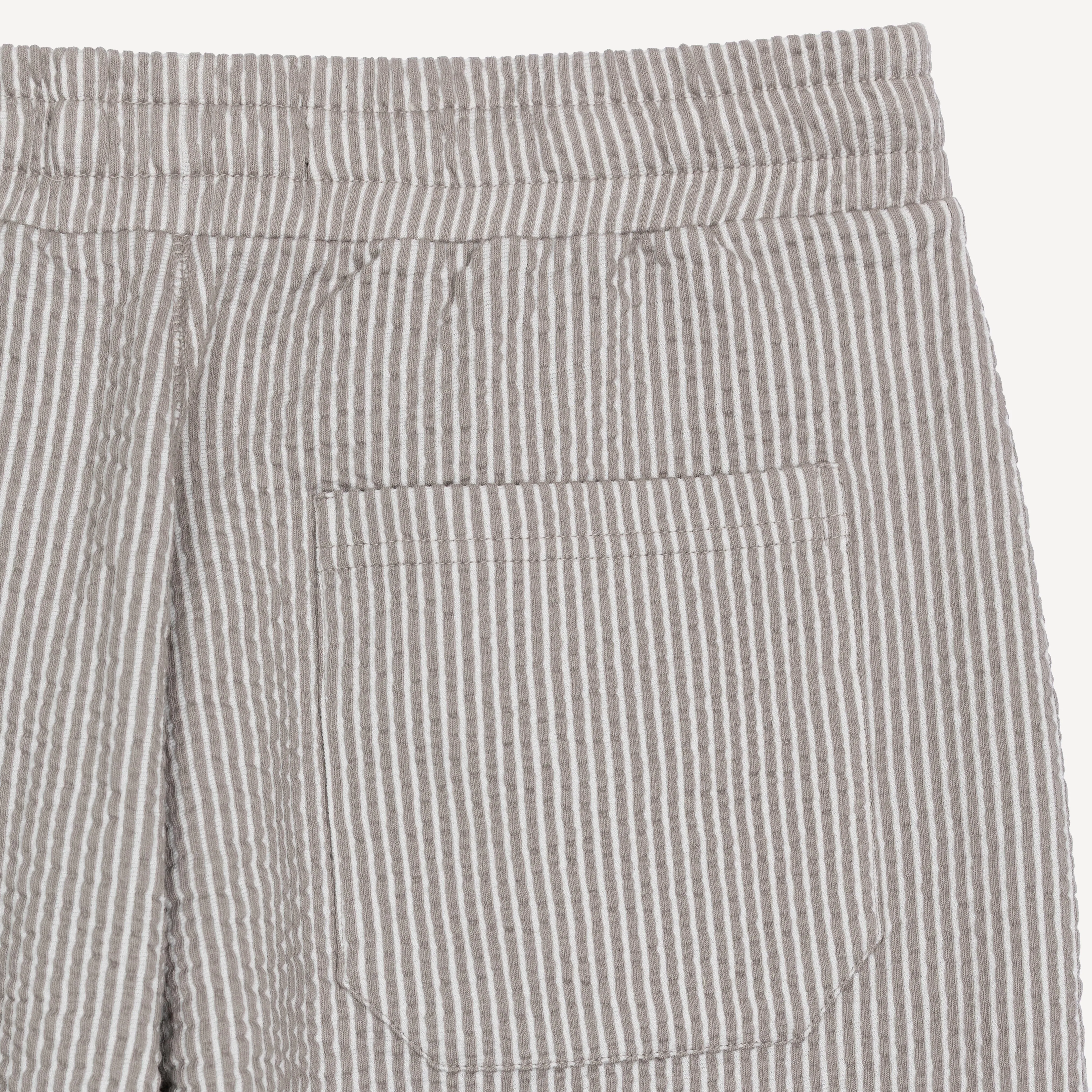 Cool Knit Seersucker Pants - Wet Weather / White Stripe