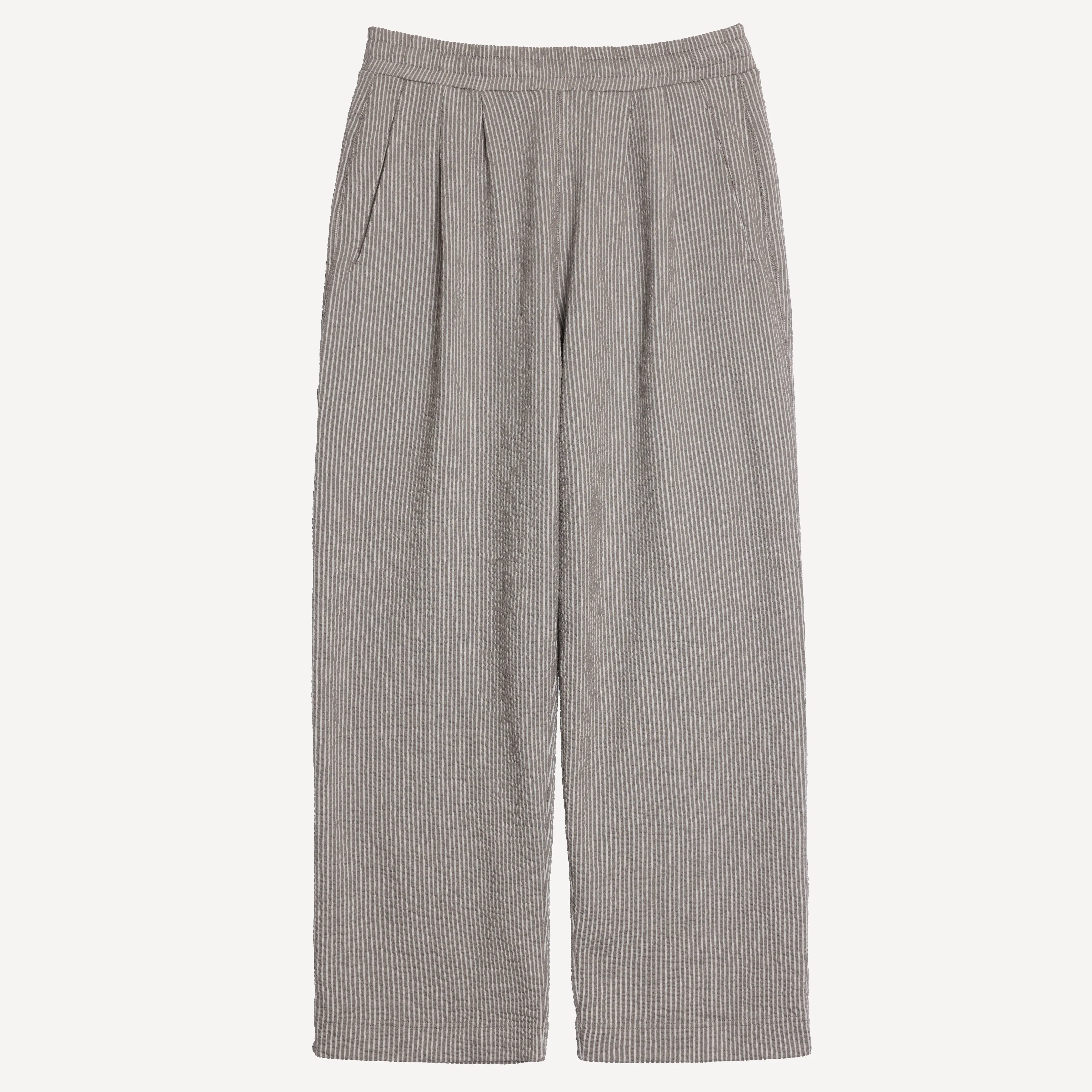 Cool Knit Seersucker Pants - Wet Weather / White Stripe