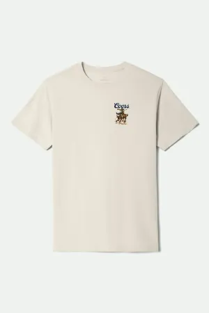 Coors Bound S/S Standard T-Shirt - Cream