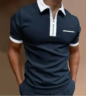 Corbin Zip Polo
