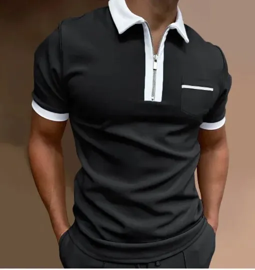 Corbin Zip Polo