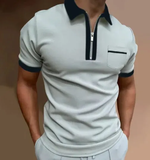 Corbin Zip Polo
