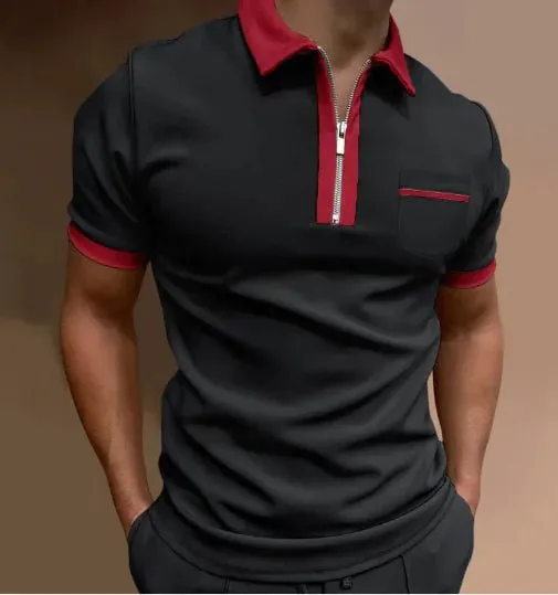 Corbin Zip Polo