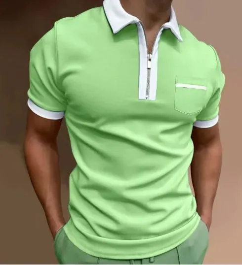 Corbin Zip Polo