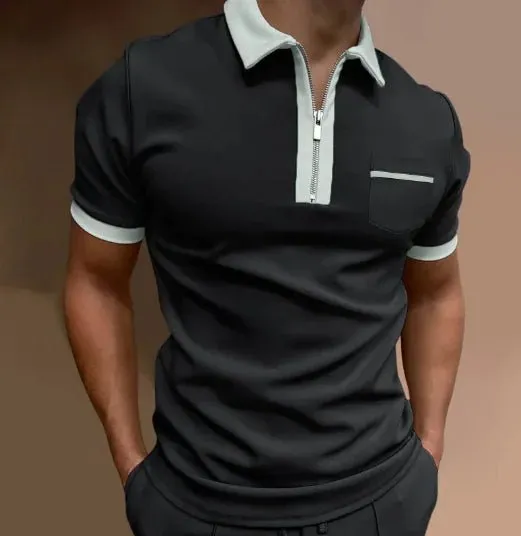 Corbin Zip Polo