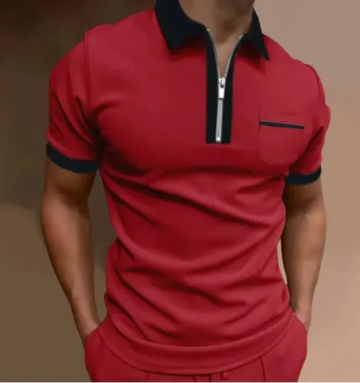 Corbin Zip Polo
