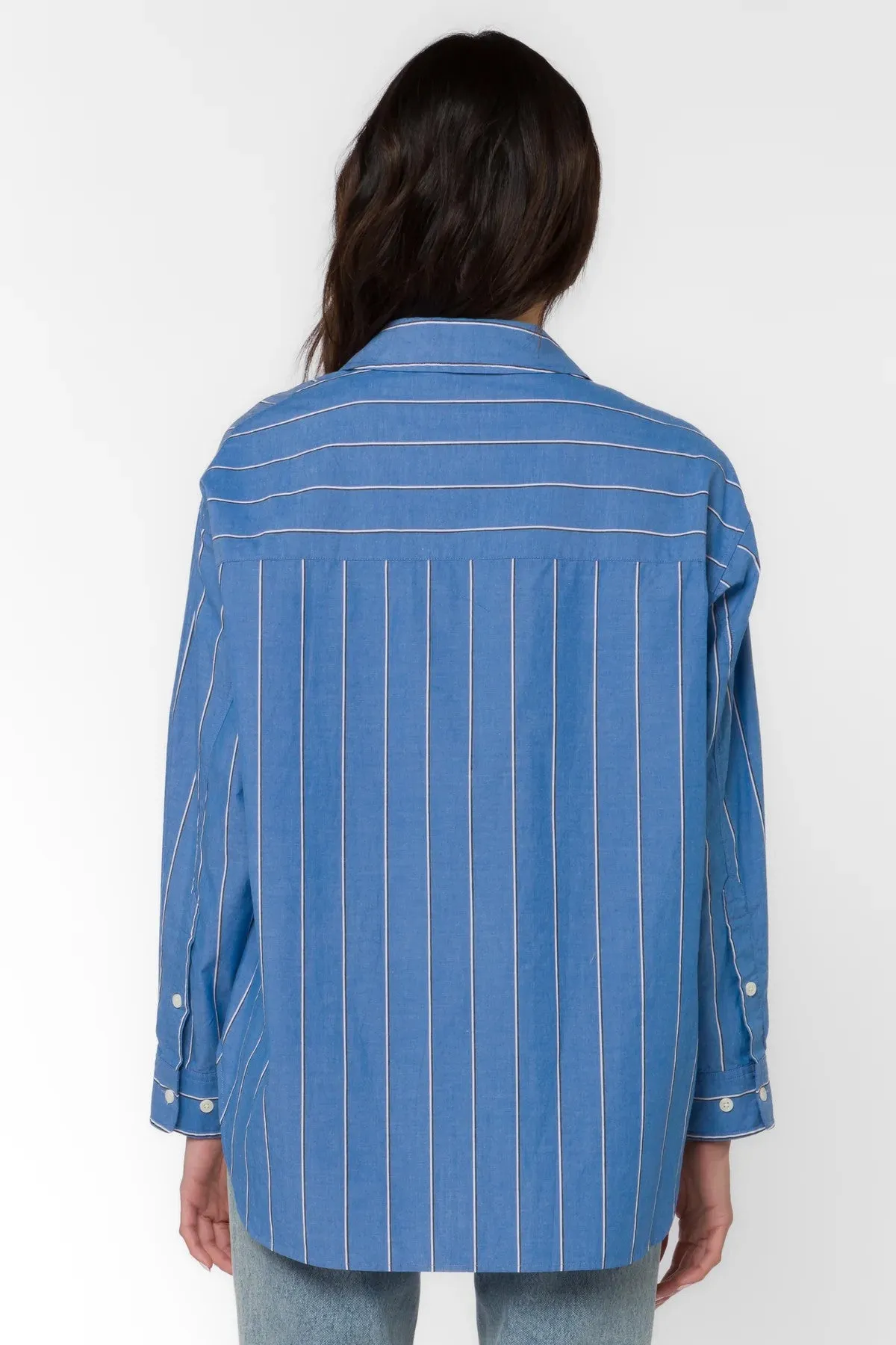 Corfu Stripe Blouse