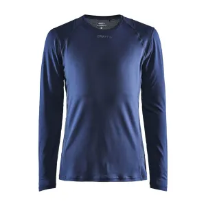Craft ADV Essence LS Tee, Laufshirt, Herren, blaze, dunkelblau