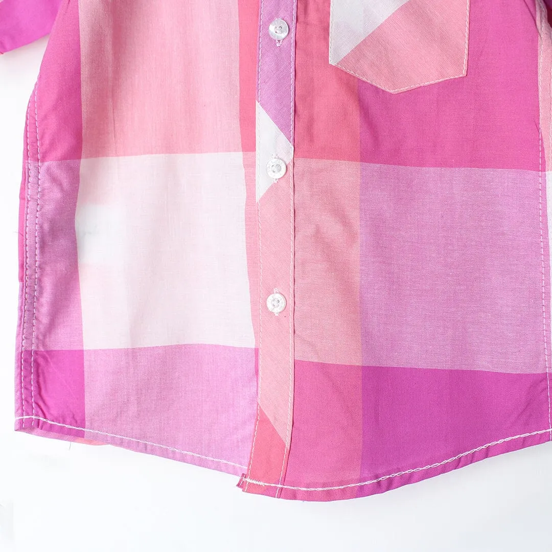 Crave Pink Themed Stylish Boys Casual Shirt