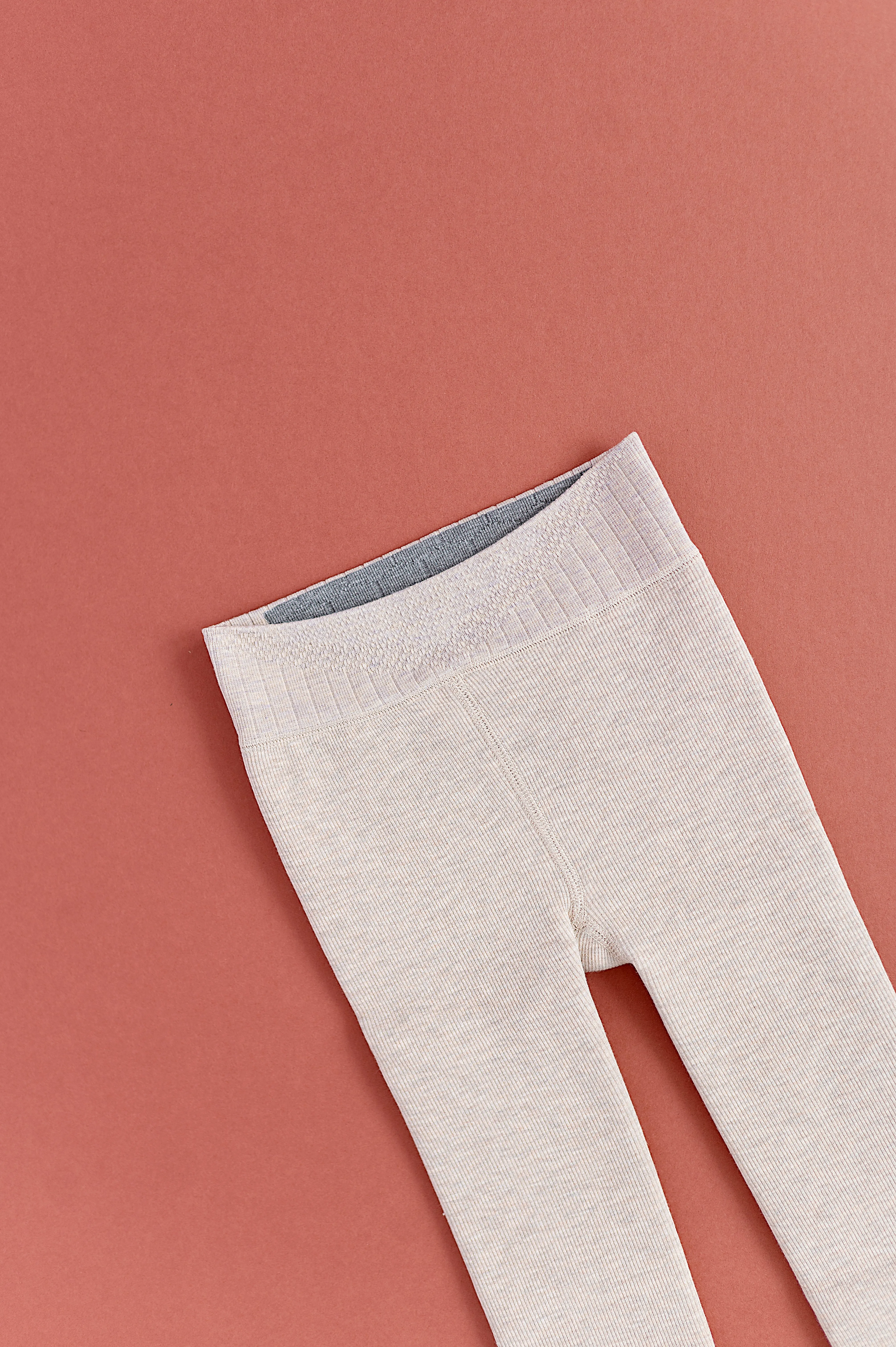 CREAM | Plush Lined Tights (XS  XL ONLY left)