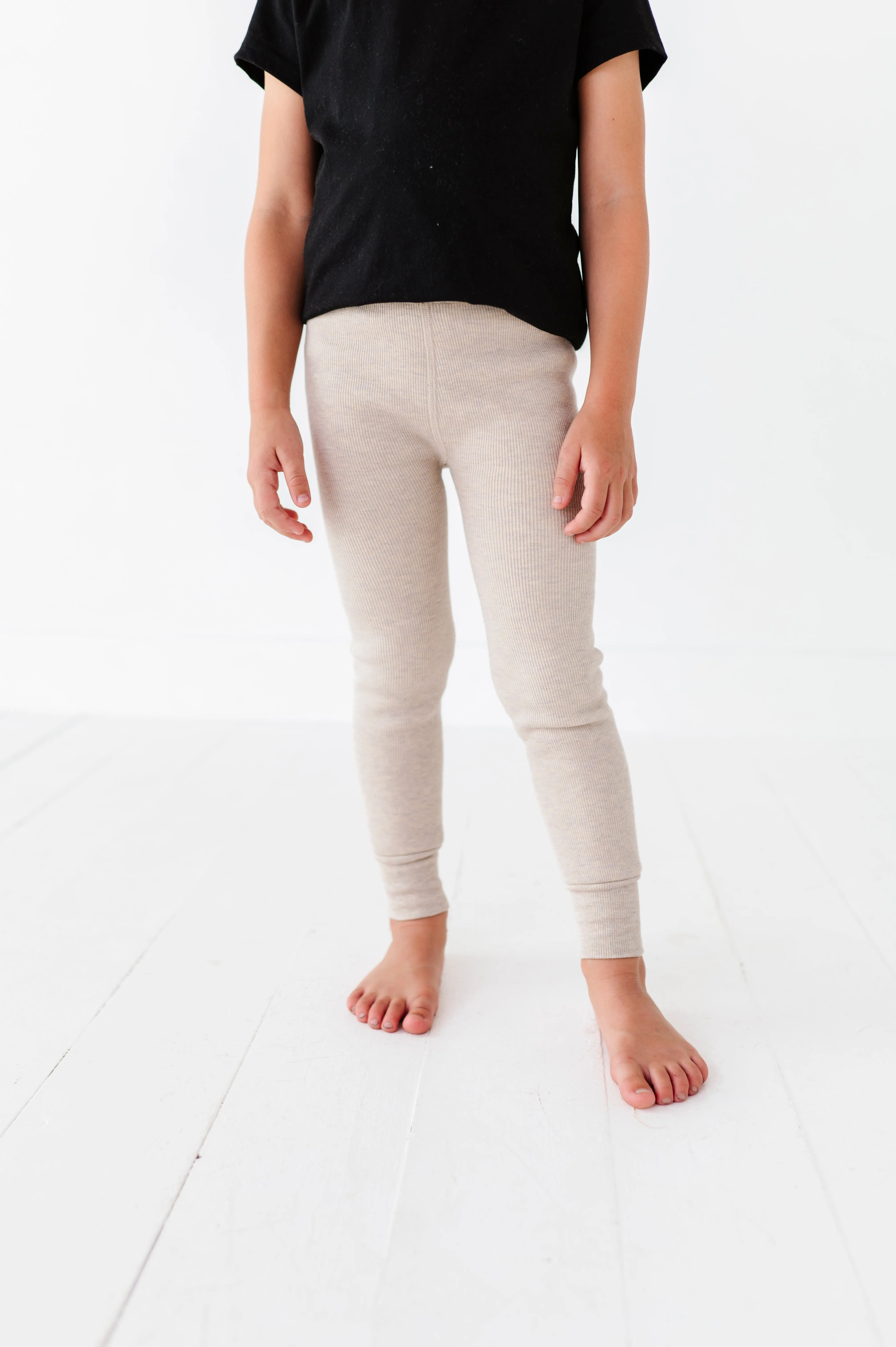 CREAM | Plush Lined Tights (XS  XL ONLY left)