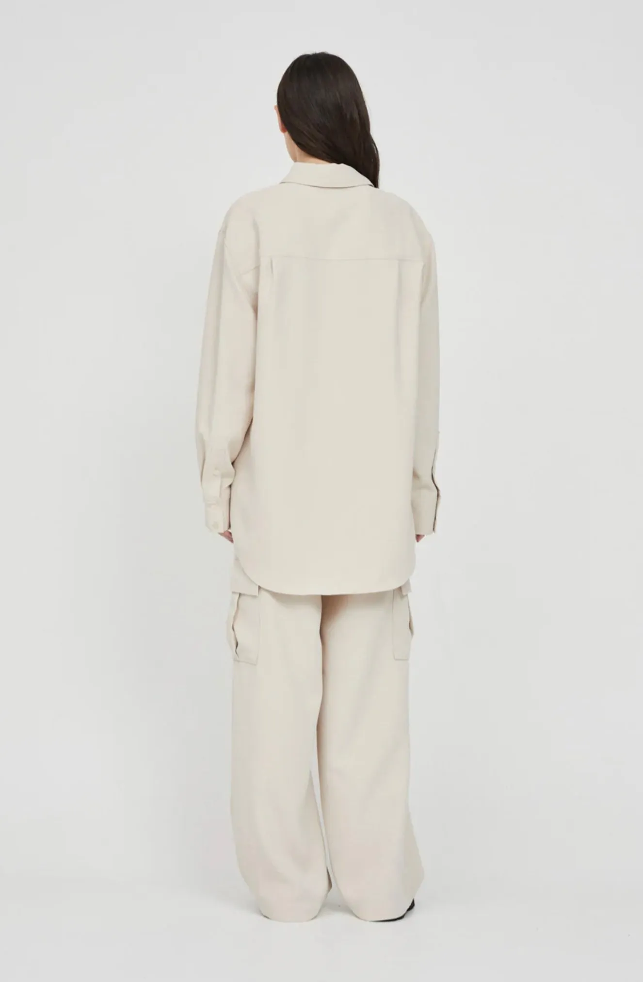 Cunningham Utility Blouse STONE