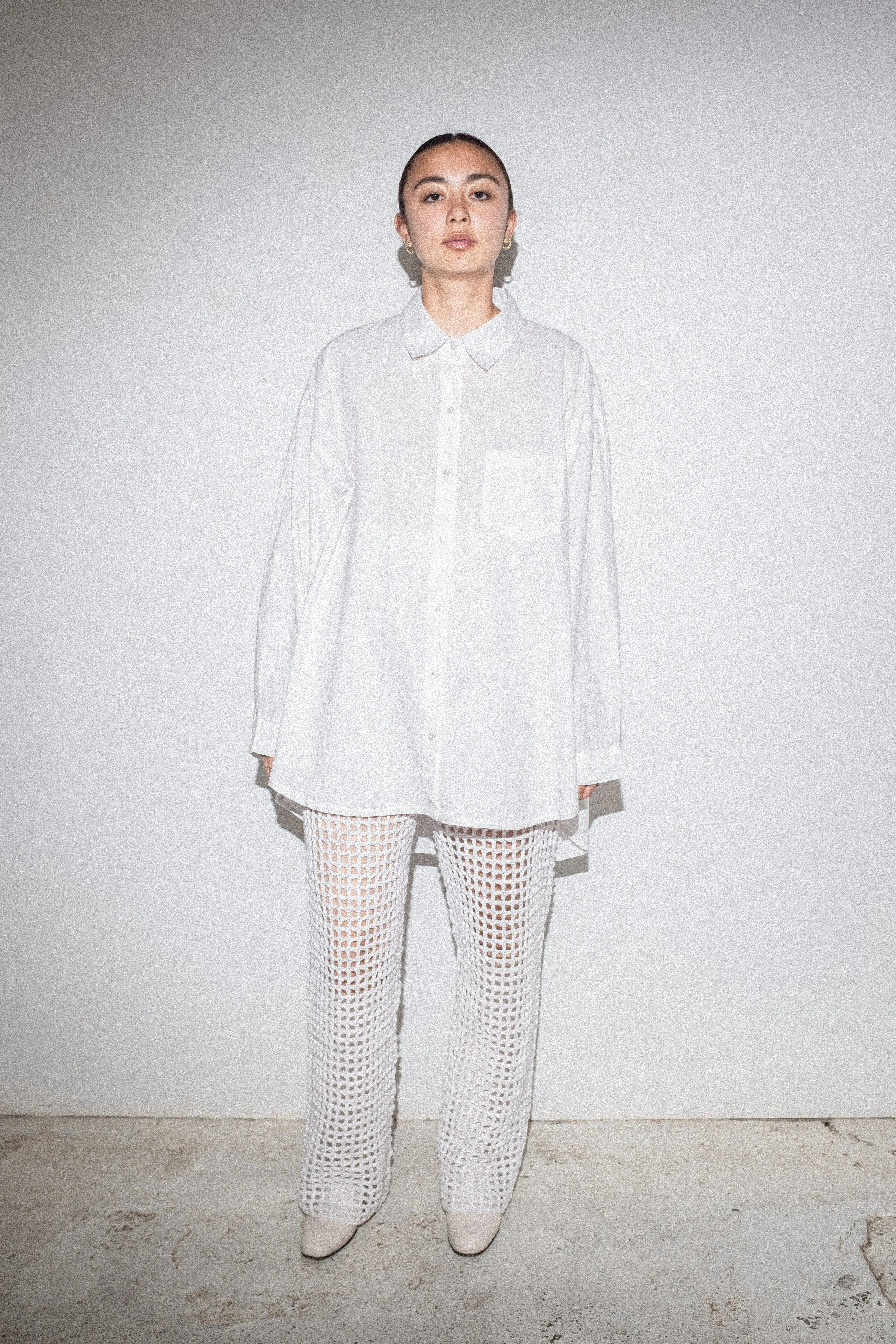 Curtis Blouse in White