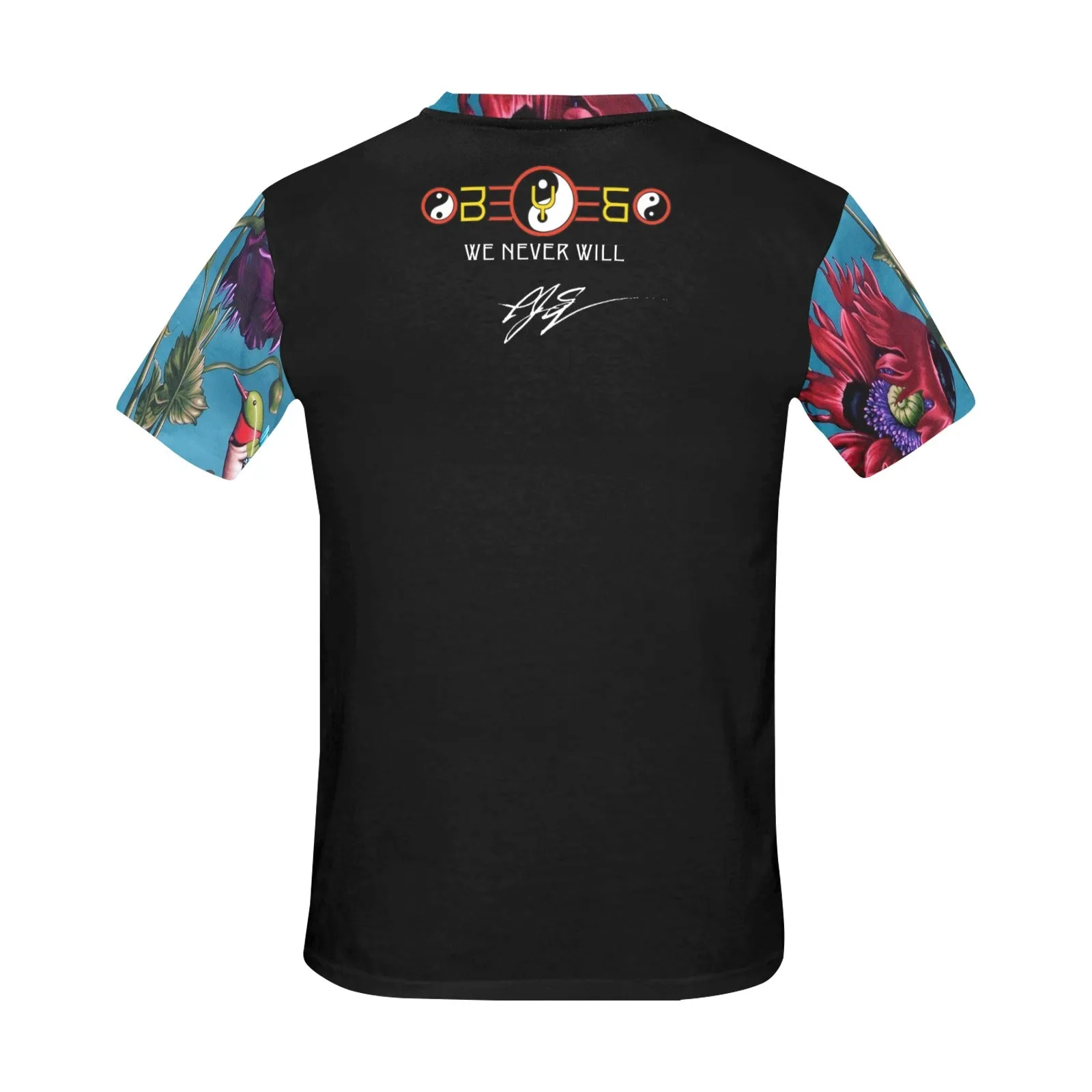 DARPA Poppies Men's Crew Neck T-shirt