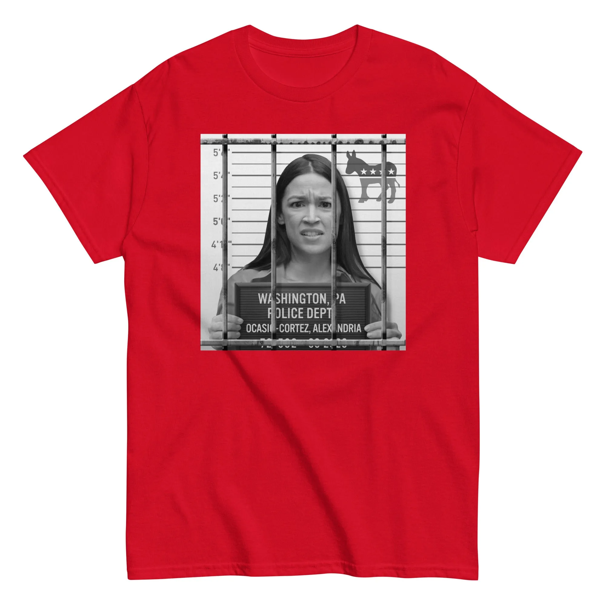 Democrat AOC Mugshot Shirt