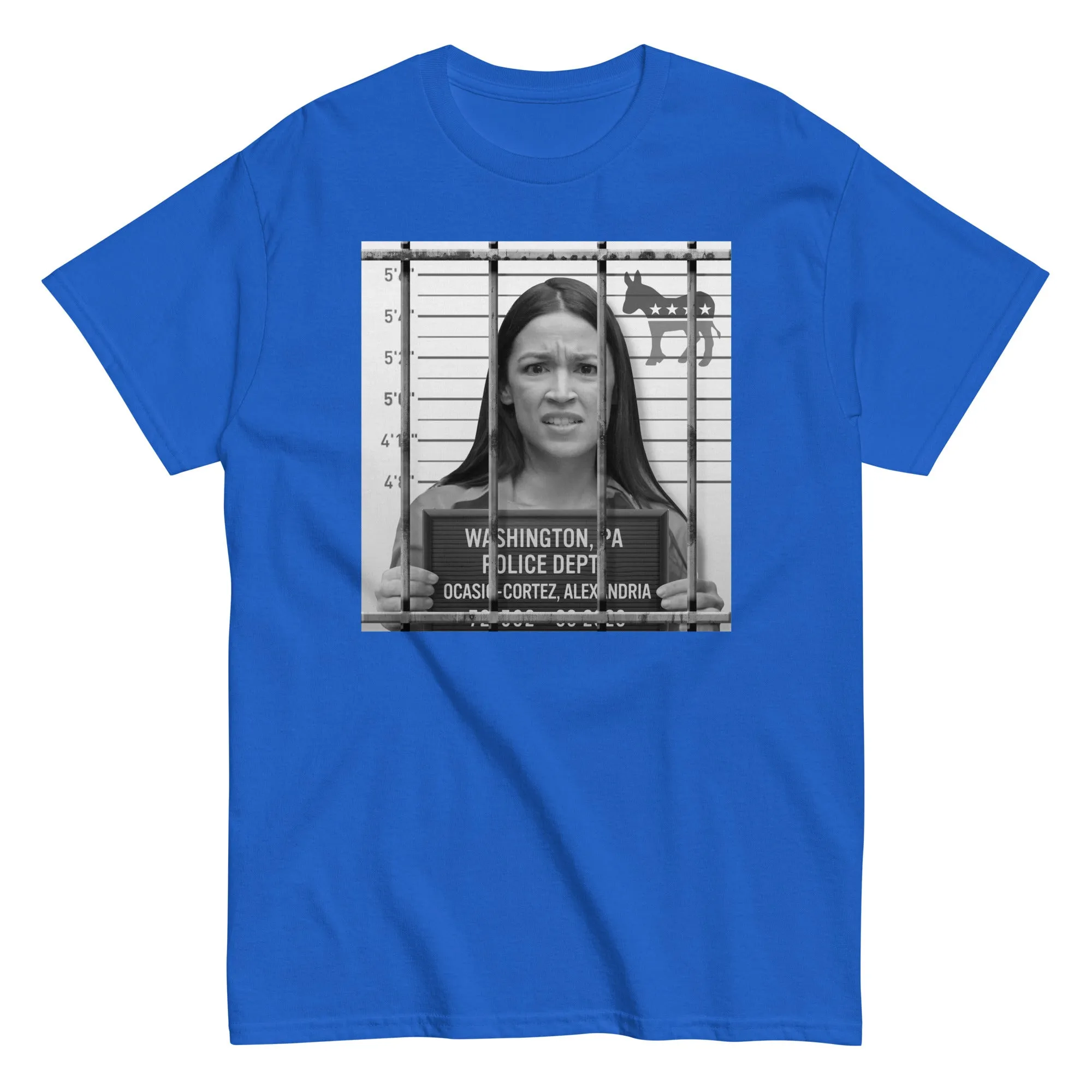 Democrat AOC Mugshot Shirt