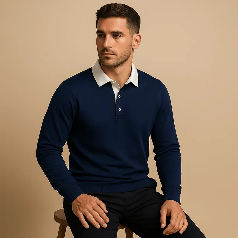 Domoir | Classic Rugby Polo Shirt