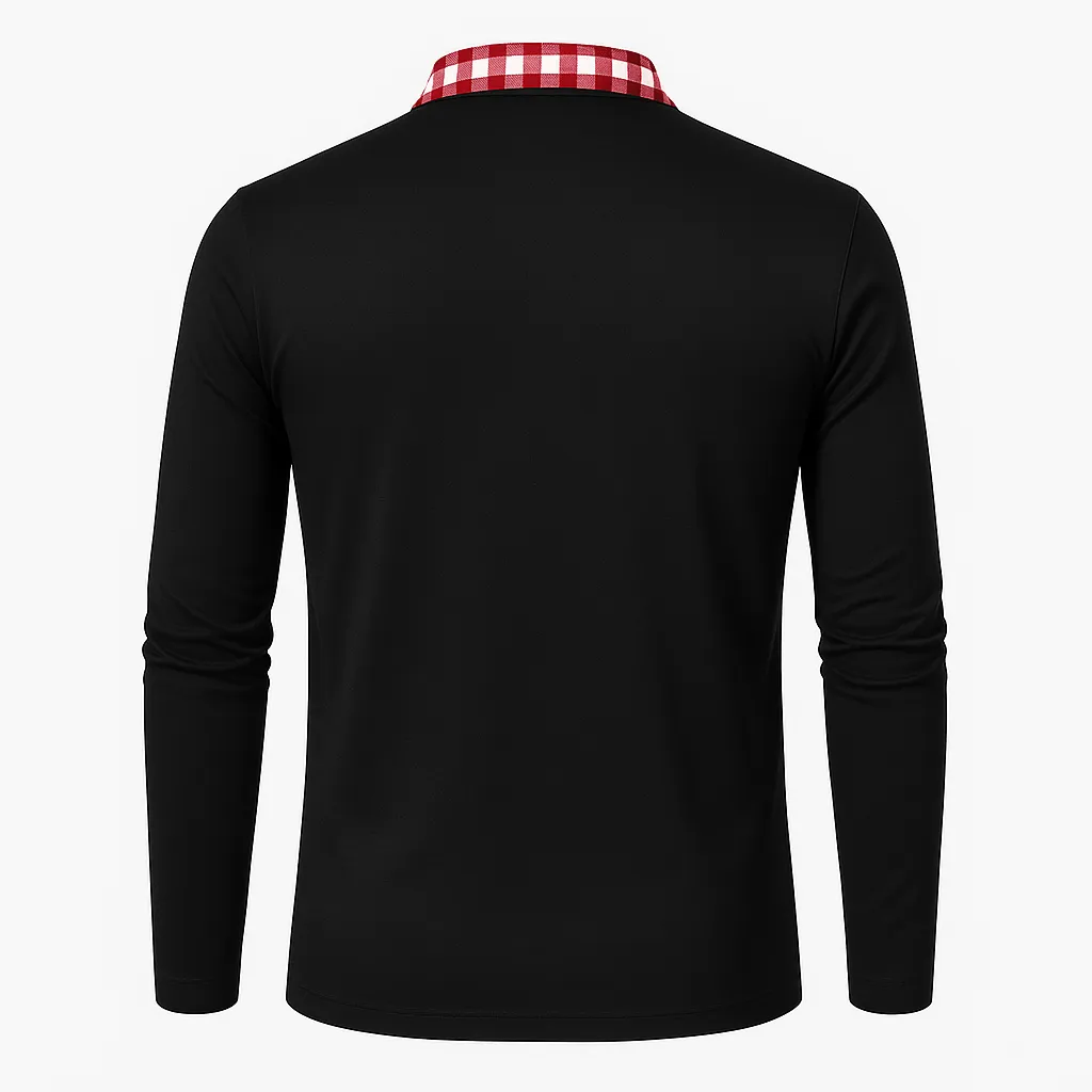 Domoir | Patched Cotton Polo Shirt