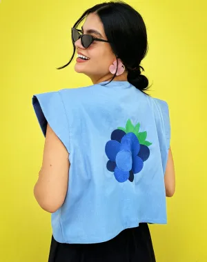 Double-Faced Berries Vest