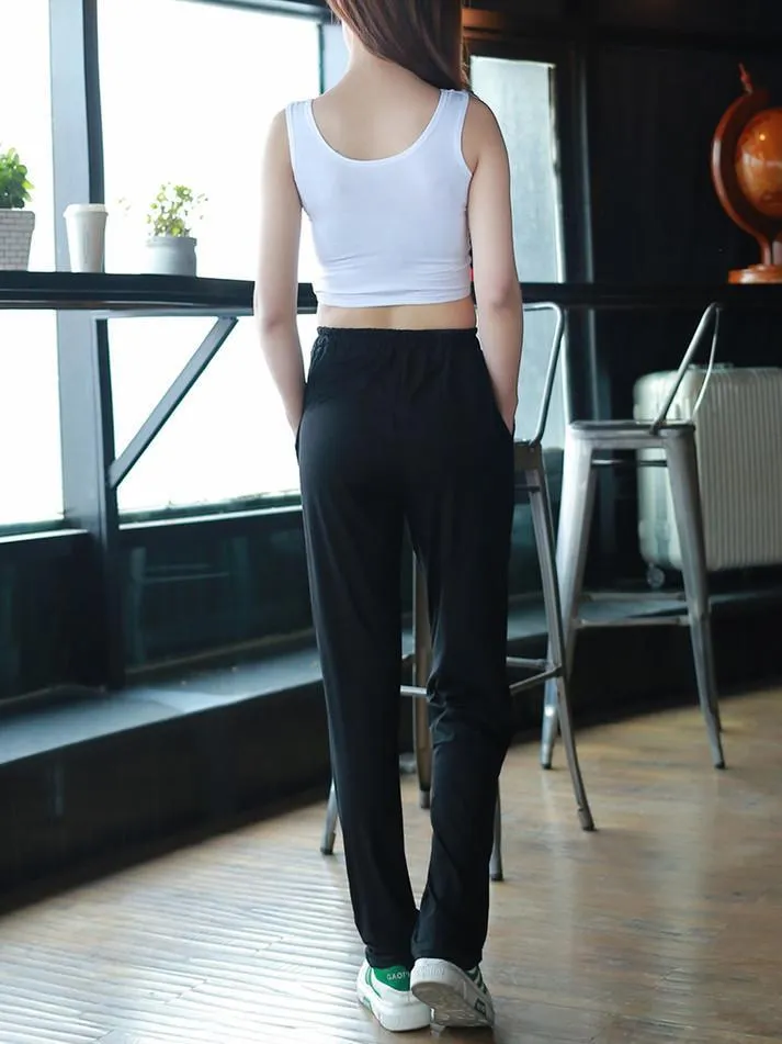 Drawstring Harem Dance Pants