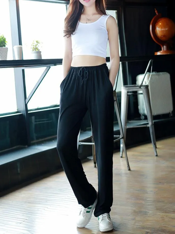 Drawstring Harem Dance Pants