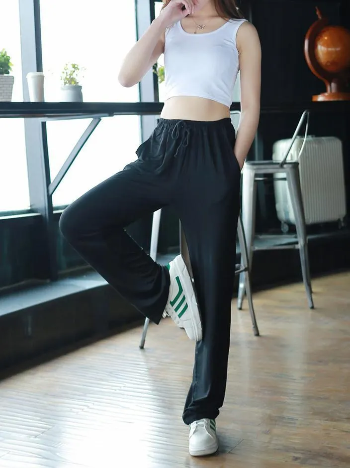 Drawstring Harem Dance Pants