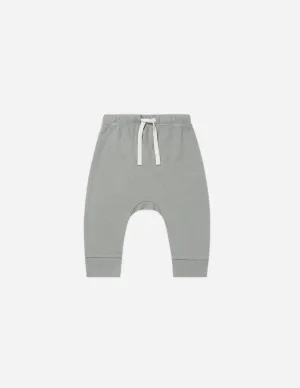 Drawstring Pant - Dusty Blue