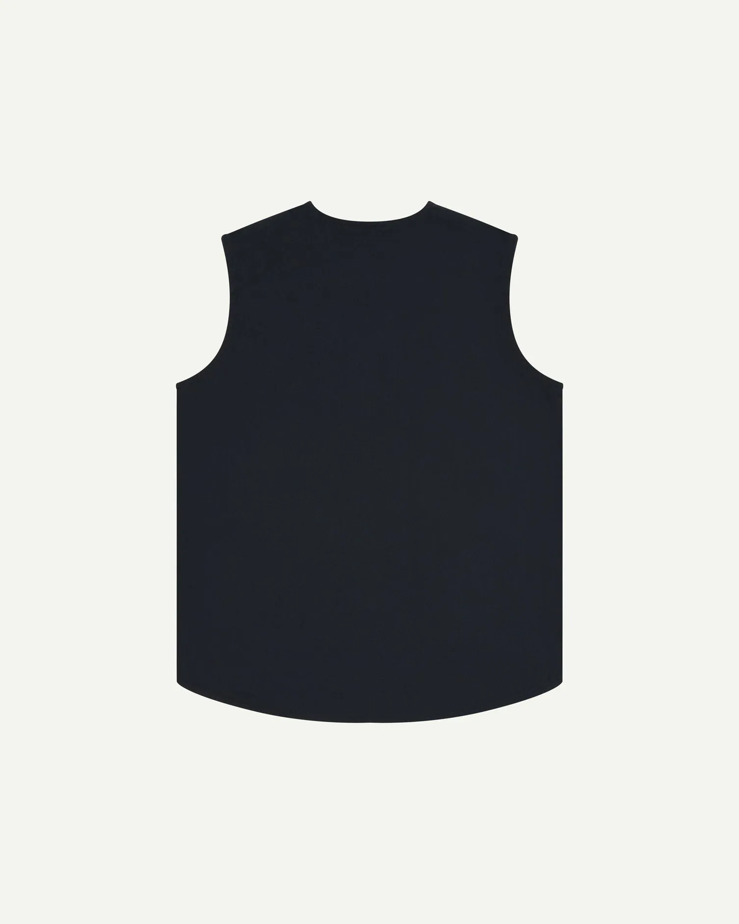 Drill Zip Up Vest - Blueberry