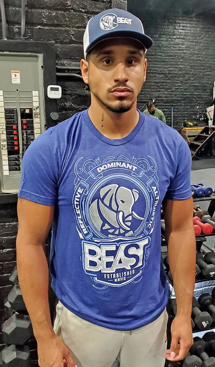Elephant Beast Navy Blue T-Shirt