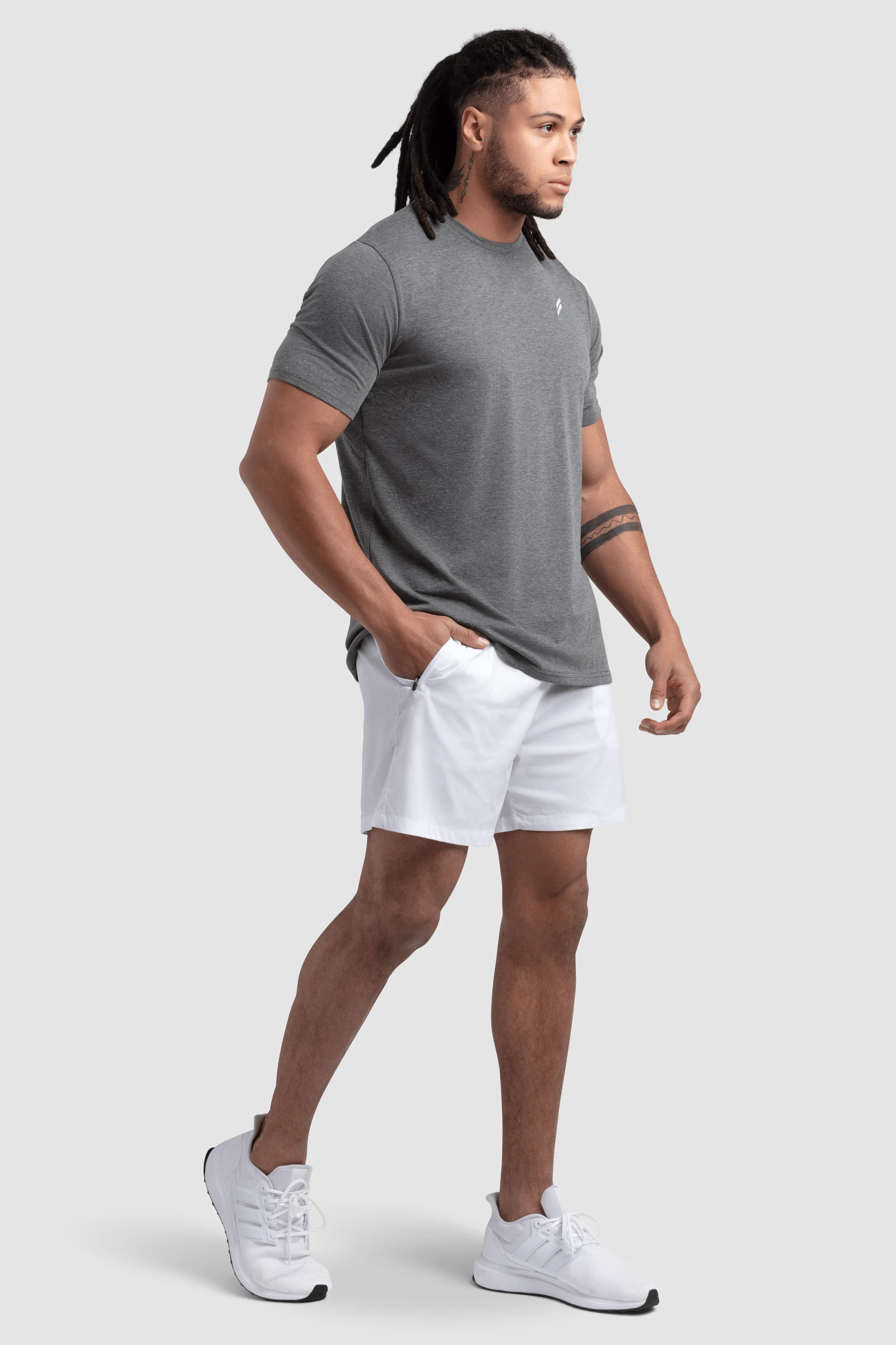 Essential Regular Fit Tee - Slate Grey
