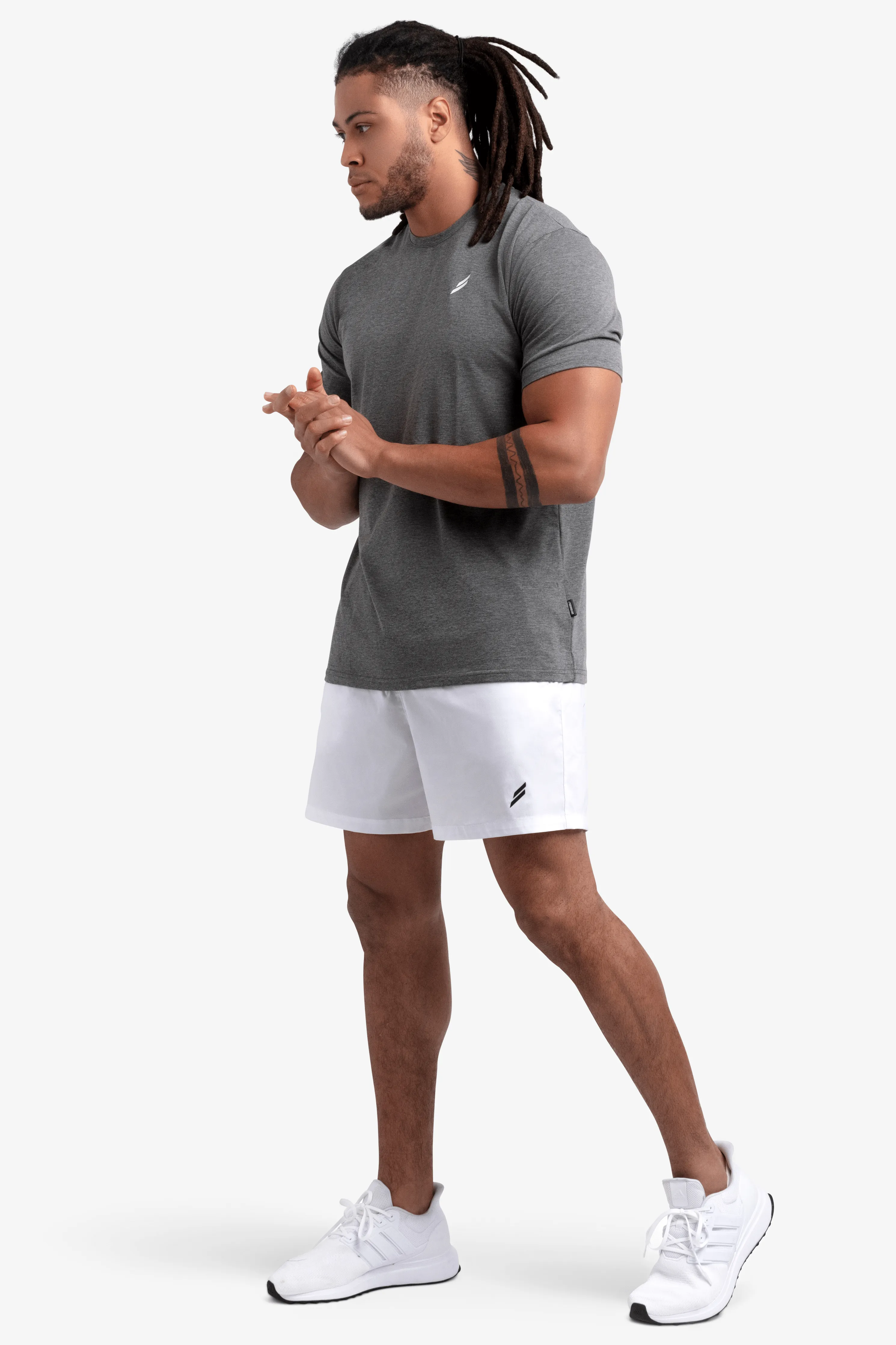 Essential Regular Fit Tee - Slate Grey