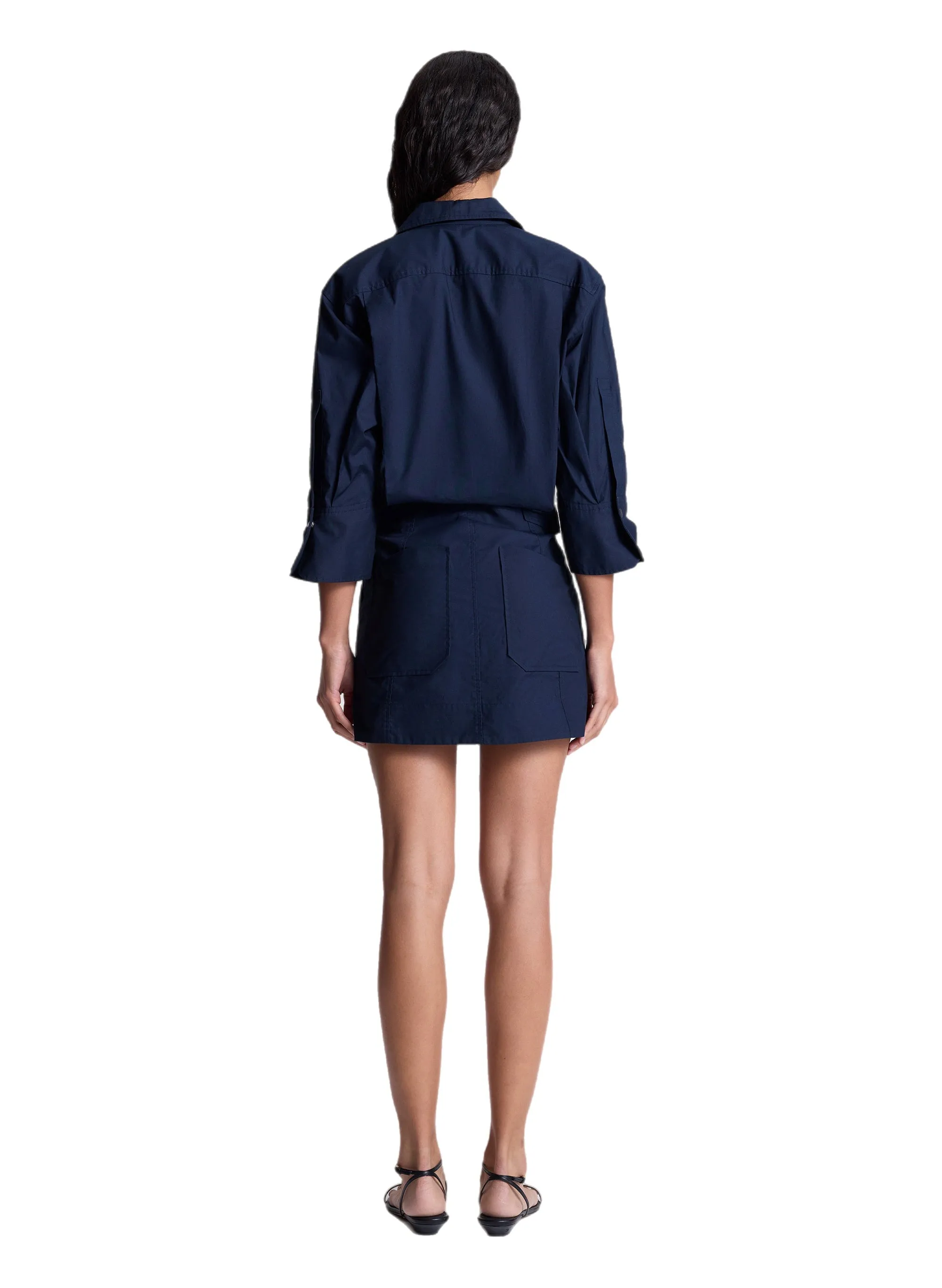 EVAN MINI SHIRT DRESS