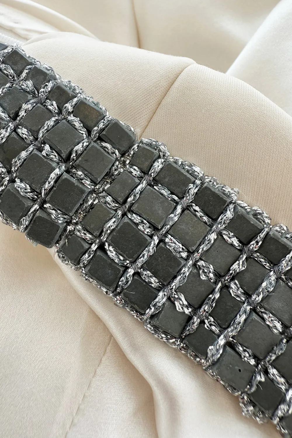 Exceptional Fall 2014 Chanel Haute Couture by Karl Lagerfeld 'Concrete Baroque' Dress