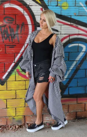 Extravagant Shirt/Avant-garde Asimetric Top/ Loose Women Shirt/ Gothic Shirt / Drapped Blouse/ Sexy Top/ Party Shirt/ Designer Blouse