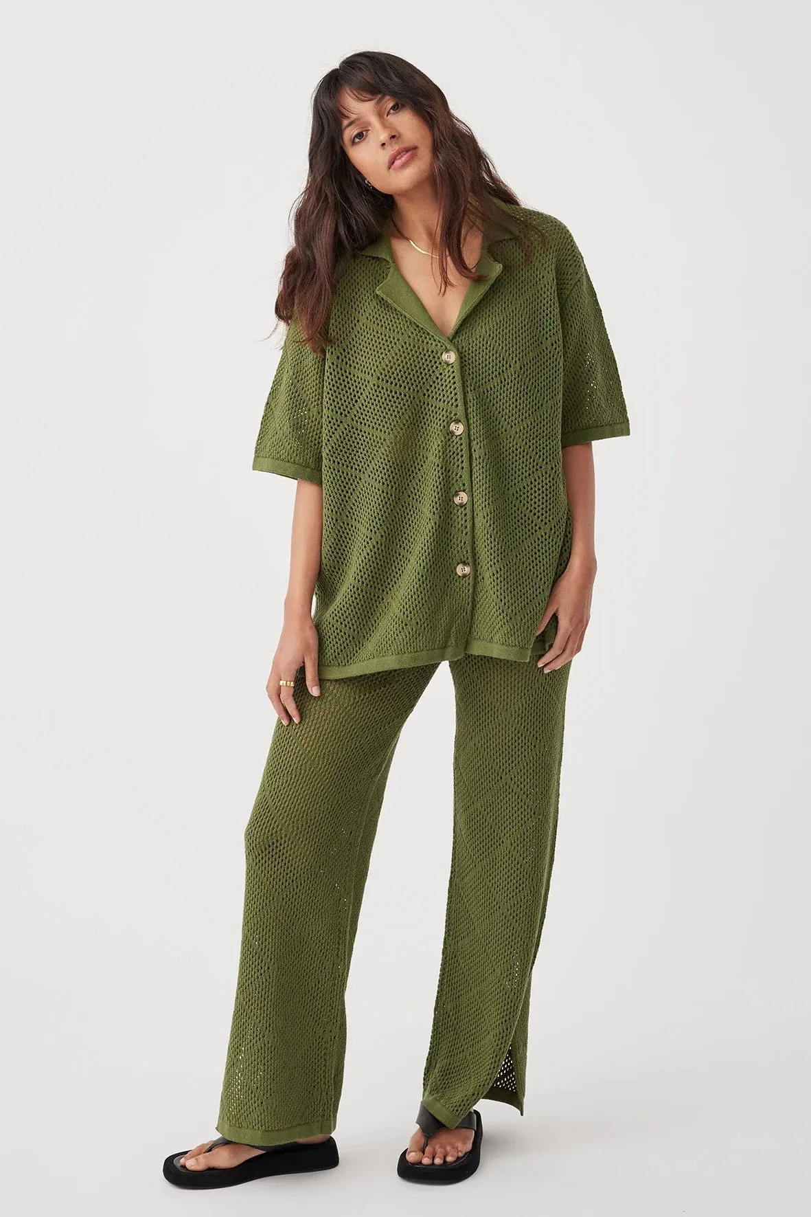 Ezra Shirt - Caper