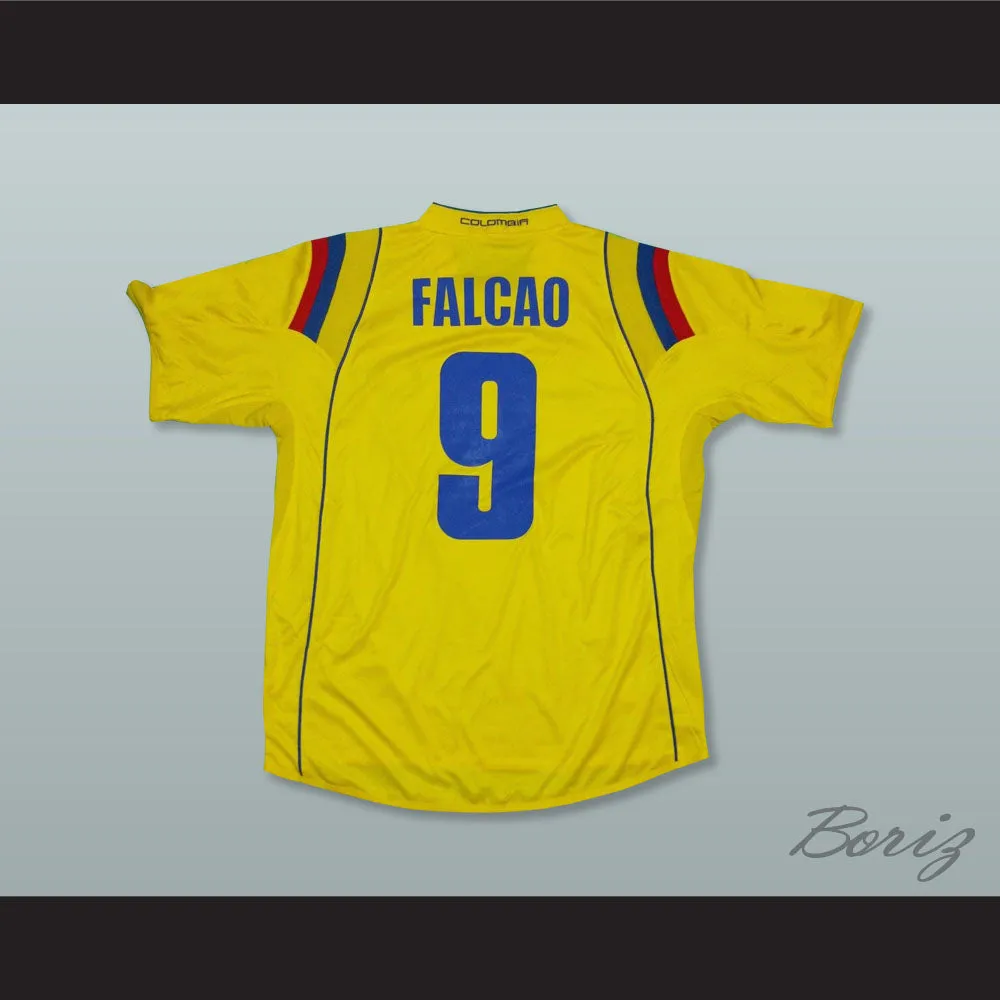 Falcao 9 Colombia Home Football Soccer Jersey