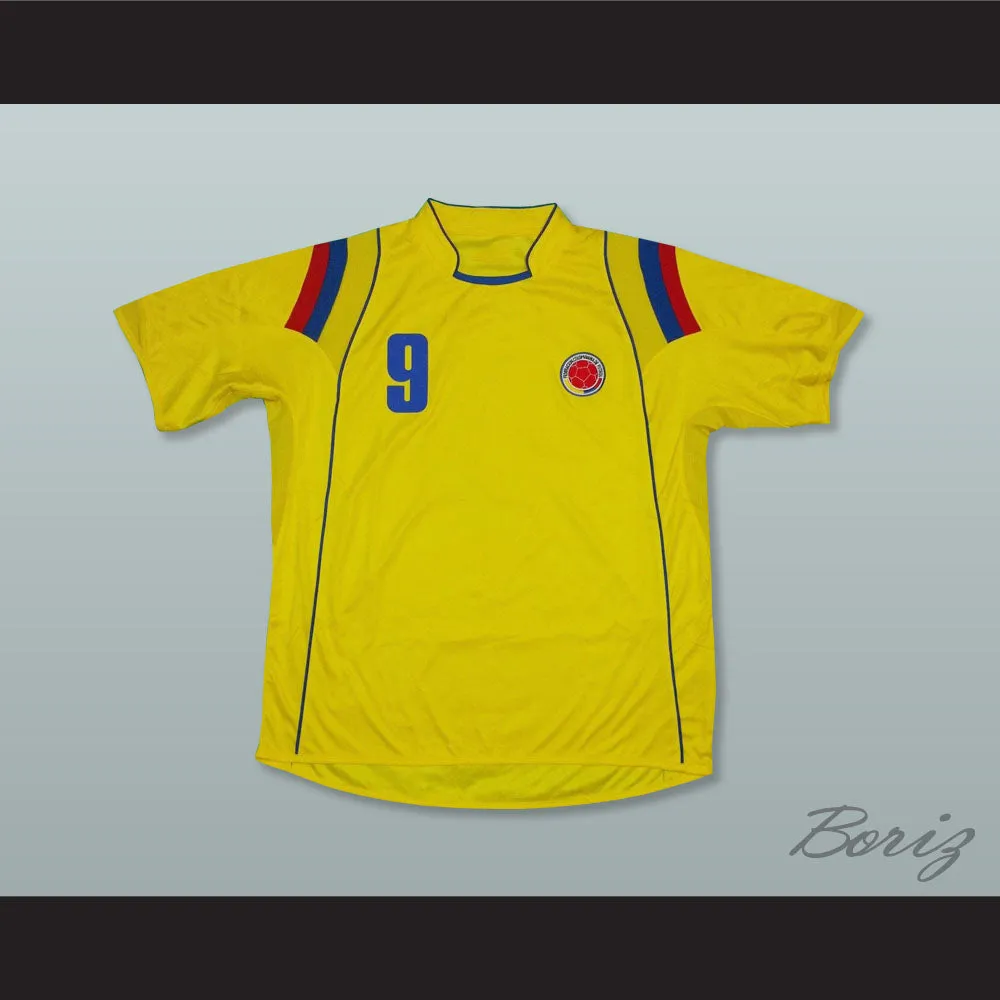 Falcao 9 Colombia Home Football Soccer Jersey