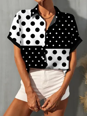 FAM-FAM Dot Drop Tee